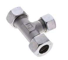 15L & 18L Zink plated Steel T-Shape Tee Cutting Fitting 315 bar ISO 8434-1