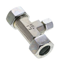 10L & 22L Zink plated Steel T-Shape Tee Cutting Fitting 160 bar ISO 8434-1