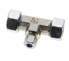 10L & 22L Zink plated Steel T-Shape Tee Cutting Fitting 160 bar ISO 8434-1