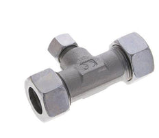 12L & 22L Zink plated Steel T-Shape Tee Cutting Fitting 160 bar ISO 8434-1