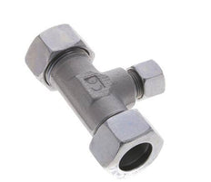 12L & 22L Zink plated Steel T-Shape Tee Cutting Fitting 160 bar ISO 8434-1