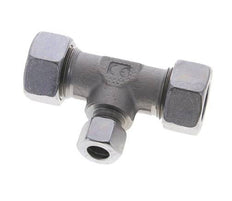 12L & 22L Zink plated Steel T-Shape Tee Cutting Fitting 160 bar ISO 8434-1