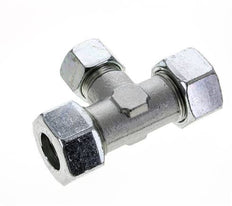 20S & 25S Zink plated Steel T-Shape Tee Cutting Fitting 400 bar ISO 8434-1