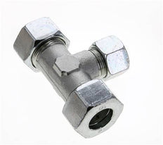 20S & 25S Zink plated Steel T-Shape Tee Cutting Fitting 400 bar ISO 8434-1