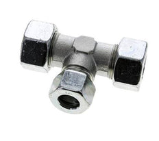 20S & 25S Zink plated Steel T-Shape Tee Cutting Fitting 400 bar ISO 8434-1