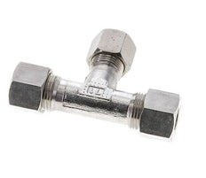 10S & 12S Stainless Steel T-Shape Tee Cutting Fitting 630 bar ISO 8434-1