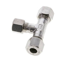 10S & 12S Stainless Steel T-Shape Tee Cutting Fitting 630 bar ISO 8434-1