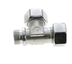 25S & G1'' Zink Plated Steel Right Angle Tee Cutting Fitting with Male Threads 400 bar ISO 8434-1