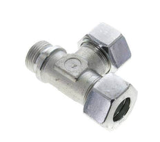 25S & G1'' Zink Plated Steel Right Angle Tee Cutting Fitting with Male Threads 400 bar ISO 8434-1