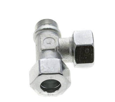 25S & G1'' Zink Plated Steel Right Angle Tee Cutting Fitting with Male Threads 400 bar ISO 8434-1