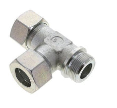 30S & G1-1/4'' Zink Plated Steel Right Angle Tee Cutting Fitting with Male Threads 400 bar ISO 8434-1