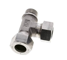 22L & G3/4'' Stainless Steel Right Angle Tee Cutting Fitting with Male Threads 160 bar ISO 8434-1