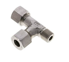 12S & R3/8'' Stainless Steel Right Angle Tee Cutting Fitting with Male Threads 630 bar ISO 8434-1