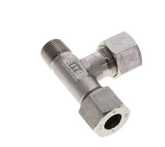 12S & R3/8'' Stainless Steel Right Angle Tee Cutting Fitting with Male Threads 630 bar ISO 8434-1