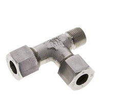 12S & R3/8'' Stainless Steel Right Angle Tee Cutting Fitting with Male Threads 630 bar ISO 8434-1