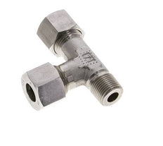 12S & R3/8'' Stainless Steel Right Angle Tee Cutting Fitting with Male Threads 630 bar ISO 8434-1