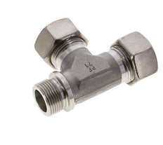 22L & G3/4'' Stainless Steel Right Angle Tee Compression Fitting with Male Threads 160 bar ISO 8434-1