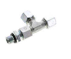 10L & G1/4'' Zink Plated Steel Right Angle Tee Cutting Fitting with Male Threads 315 bar Adjustable ISO 8434-1