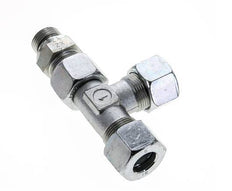 16S & G1/2'' Zink Plated Steel Right Angle Tee Cutting Fitting with Male Threads 400 bar Adjustable ISO 8434-1
