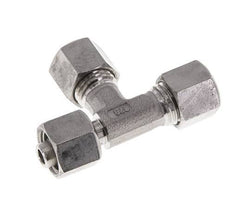 Accesorio de corte en T en ángulo recto de acero inoxidable 8L con barra giratoria 315 ajustable ISO 8434-1
