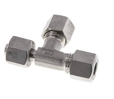 Accesorio de corte en T en ángulo recto de acero inoxidable 8L con barra giratoria 315 ajustable ISO 8434-1