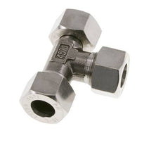Accesorio de corte en T en ángulo recto de acero inoxidable 15L con barra giratoria 315 ajustable ISO 8434-1