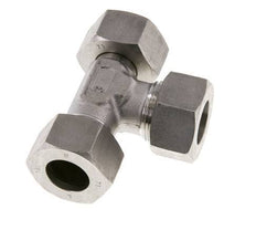 Accesorio de corte en T en ángulo recto de acero inoxidable 18L con barra giratoria 315 ajustable ISO 8434-1
