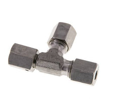 Accesorio de corte en T en ángulo recto de acero inoxidable 6L con rótula 315 bar FKM ajustable ISO 8434-1