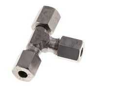Accesorio de corte en T en ángulo recto de acero inoxidable 6L con rótula 315 bar FKM ajustable ISO 8434-1