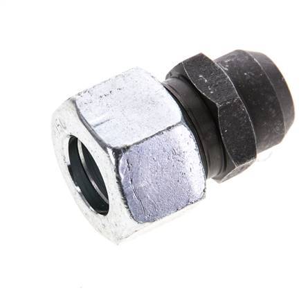 15L & 19mm Phosphatised Steel Straight Cutting Fitting with Welding End 315 bar ISO 8434-1 [2 Pieces]