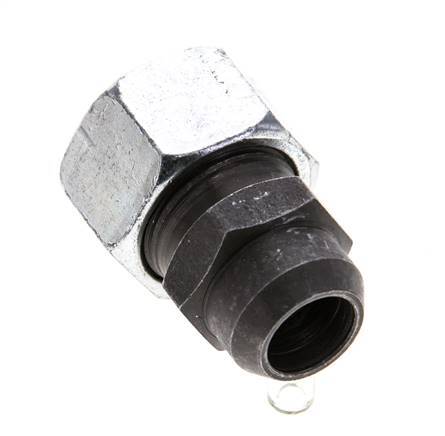 15L & 19mm Phosphatised Steel Straight Cutting Fitting with Welding End 315 bar ISO 8434-1 [2 Pieces]