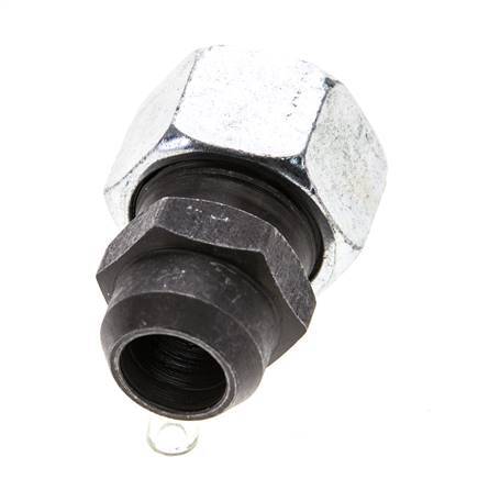 15L & 19mm Phosphatised Steel Straight Cutting Fitting with Welding End 315 bar ISO 8434-1 [2 Pieces]