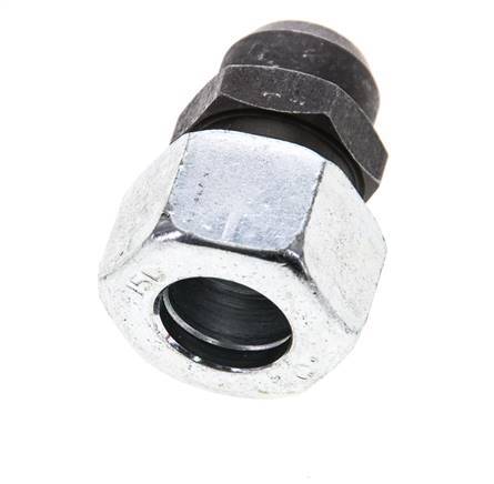 15L & 19mm Phosphatised Steel Straight Cutting Fitting with Welding End 315 bar ISO 8434-1 [2 Pieces]