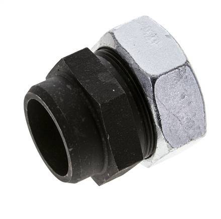 42L & 46mm Phosphatised Steel Straight Cutting Fitting with Welding End 160 bar ISO 8434-1