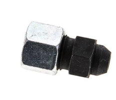 10S & 15mm Phosphatised Steel Straight Cutting Fitting with Welding End 630 bar ISO 8434-1 [2 Pieces]