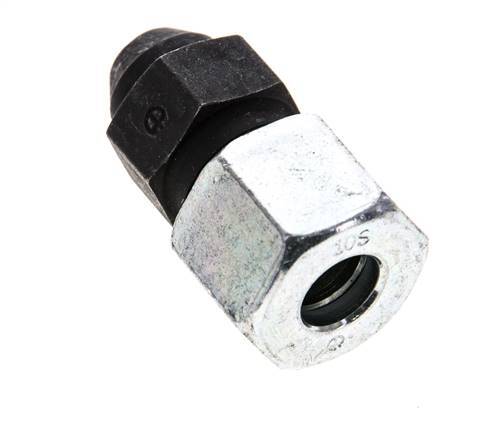 10S & 15mm Phosphatised Steel Straight Cutting Fitting with Welding End 630 bar ISO 8434-1 [2 Pieces]