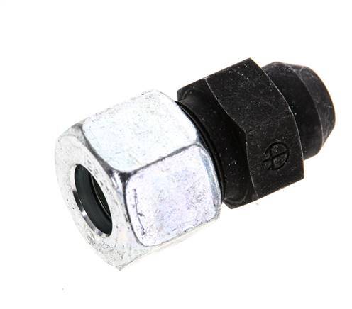 12S & 17mm Phosphatised Steel Straight Cutting Fitting with Welding End 630 bar ISO 8434-1 [2 Pieces]