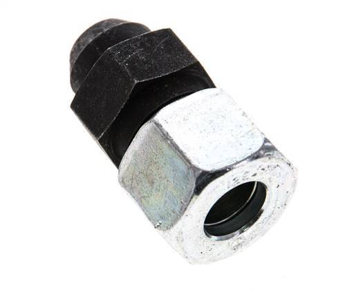 12S & 17mm Phosphatised Steel Straight Cutting Fitting with Welding End 630 bar ISO 8434-1 [2 Pieces]