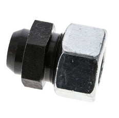 25S & 31mm Racor recto de acero fosfatado con extremo para soldar 400 bar ISO 8434-1
