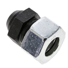 25S & 31mm Racor recto de acero fosfatado con extremo para soldar 400 bar ISO 8434-1