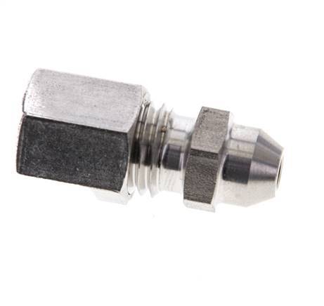 6L & 10mm Stainless Steel Straight Cutting Fitting with Welding End 315 bar ISO 8434-1