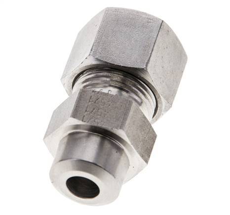 12S & 17mm Stainless Steel Straight Cutting Fitting with Welding End 600 bar ISO 8434-1