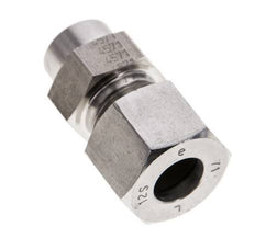 12S & 17mm Stainless Steel Straight Cutting Fitting with Welding End 600 bar ISO 8434-1