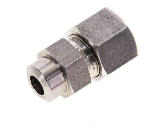 14S & 19mm Stainless Steel Straight Cutting Fitting with Welding End 600 bar ISO 8434-1