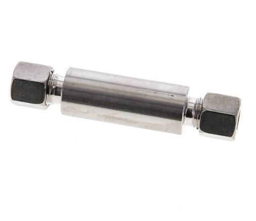 8L Stainless Steel Straight Welding Cutting Fitting Bulkhead 315 bar ISO 8434-1