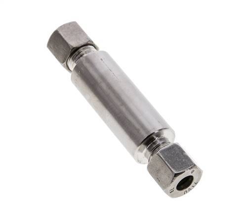 8L Stainless Steel Straight Welding Cutting Fitting Bulkhead 315 bar ISO 8434-1