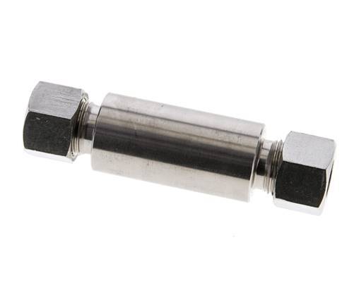 12L Stainless Steel Straight Welding Cutting Fitting Bulkhead 315 bar ISO 8434-1