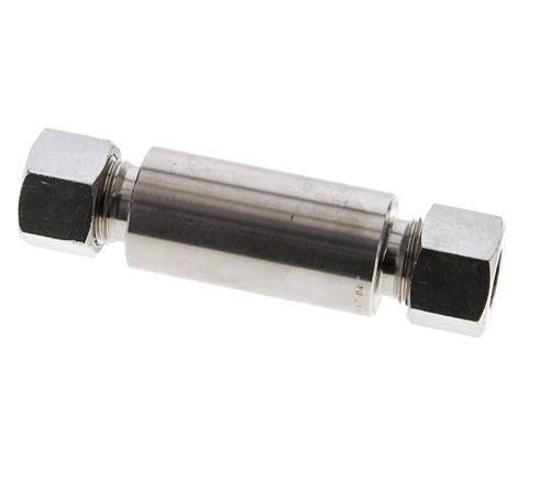 12L Stainless Steel Straight Welding Cutting Fitting Bulkhead 315 bar ISO 8434-1