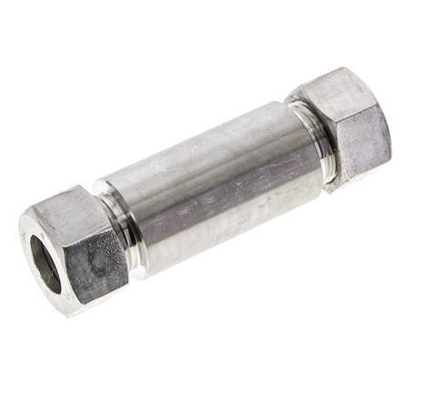 18L Stainless Steel Straight Welding Cutting Fitting Bulkhead 315 bar ISO 8434-1