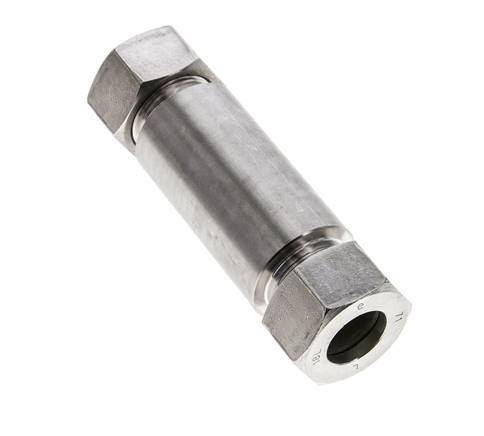 18L Stainless Steel Straight Welding Cutting Fitting Bulkhead 315 bar ISO 8434-1